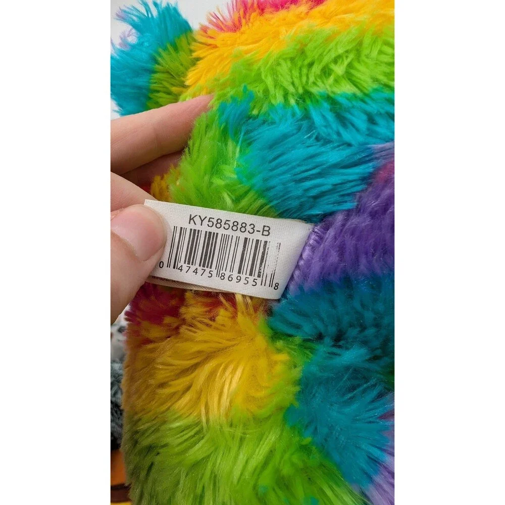 Dan Dee Collector's Choice Plush Rainbow Teddy Bear 20